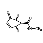 CAS 登录号：278175-89-6， (1R,5S,6S)-N-甲基-4-氧代双环[3.1.0]己-2-烯-6-甲酰胺