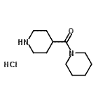 CAS 登录号：278598-12-2， 1-哌啶基-(4-哌啶基)甲酮盐酸盐