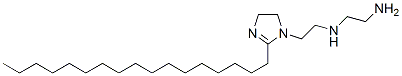 CAS 登录号：2791-37-9， N-[2-(2-十七烷基-4,5-二氢咪唑-1-基)乙基]乙烷-1,2-二胺
