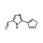 CAS 登录号：279251-05-7， 2-(3-噻吩基)-1H-咪唑-5-甲醛