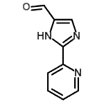 CAS 登录号：279251-08-0， 2-(2-吡啶基)-1H-咪唑-5-甲醛