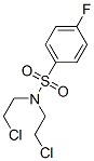 CAS 登录号：2794-56-1， N,N-二(2-氯乙基)-4-氟苯磺酰胺