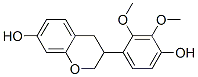 CAS 登录号：27973-50-8， 3,4-二氢-3-(4-羟基-2,3-二甲氧基苯基)-2H-1-苯并吡喃-7-醇