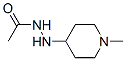 CAS 登录号：2799-92-0， N'-(1-甲基哌啶-4-基)乙酰肼