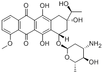 CAS 登录号：28008-55-1， 柔红霉素醇