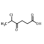 CAS 登录号：2801-78-7， 5-氯-4-氧代己酸