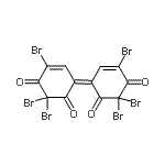 CAS 登录号：28010-46-0， (6Z)-2,2,4-三溴-6-(3,5,5-三溴-4,6-二氧代-1-环己-2-烯亚基)环己-4-烯-1,3-二酮