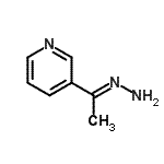 CAS 登录号：280760-19-2， 3-[(1E)-乙烷亚肼基基]吡啶