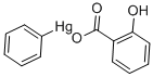 CAS 登录号：28086-13-7， 苯基汞水杨酸盐