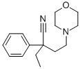 CAS 登录号：2809-52-1， 2-乙基-4-吗啉-4-基-2-苯基丁腈