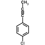 CAS 登录号：2809-65-6， 1-氯-4-(1-丙炔-1-基)苯