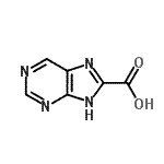 CAS 登录号：28128-23-6， 1H-嘌呤-8-羧酸