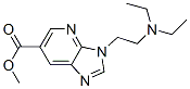 CAS 登录号：2813-72-1， 3-(2-二乙基氨基乙基)咪唑并[4,5-e]吡啶-6-羧酸甲酯