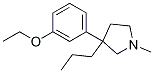 CAS 登录号：28142-70-3， 3-(3-乙氧基苯基)-1-甲基-3-丙基吡咯烷