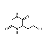 CAS 登录号：28147-70-8， 3-(2-巯基乙基)-2,5-哌嗪二酮