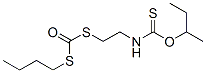 CAS 登录号：28174-18-7， N-[2-[[(丁硫基)羰基]硫代]乙基]硫代氨基甲酸 S-丁基酯