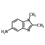 CAS 登录号：2818-72-6， 1,2-二甲基-1H-苯并咪唑-5-胺