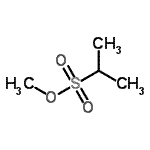 CAS 登录号：2819-09-2， 甲基2-丙烷磺酸酯