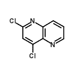 CAS 登录号：28252-82-6， 2,4-二氯-1,5-萘啶