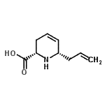 CAS 登录号：282527-18-8， (2S,6S)-6-烯丙基-1,2,3,6-四氢-2-吡啶羧酸