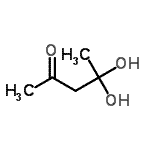 CAS 登录号：282548-01-0， 4,4-二羟基-2-戊酮