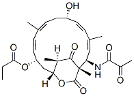 CAS 登录号：28268-50-0， N-[(1S,2R,3E,5E,7S,9E,11E,13S,15R,19R)-7-羟基-1,4,10,19-四甲基-17,18-二氧代-13-(1-氧代丙氧基)-16-氧杂双环[13.2.2]十九碳-3,5,9,11-四烯-2-基]-2-氧代丙酰胺