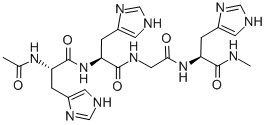 CAS#: 283167-53-3， Ac-His-His-Gly-His-Nhme