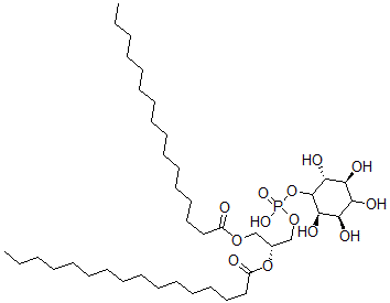CAS#: 28366-80-5， D-Myo-Inositol, 1-(2R)-2,3-Bis(1-Oxohexadecyl)Oxypropyl Hydrogen Phosphate
