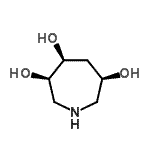 CAS 登录号：284031-35-2， (3R,4S,6R)-3,4,6-氮杂环庚烷三醇