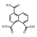 CAS 登录号：28445-09-2， 1,4,5-萘三羧酸