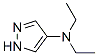 CAS 登录号：28465-91-0， N,N-二乙基-1H-吡唑-4-胺