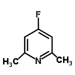 CAS 登录号：28489-31-8， 4-氟-2,6-二甲基吡啶