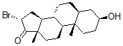 CAS 登录号：28507-02-0， 16-溴表雄酮