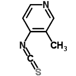 CAS#: 285125-09-9， 4-Isothiocyanato-3-Methylpyridine