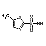 CAS 登录号：285135-53-7， 5-甲基-1,3-噻唑-2-磺酰胺