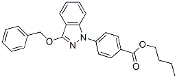 CAS#: 28570-58-3， 4-(3-Benzyloxy-1H-Indazol-1-Yl)Benzoic Acid Butyl Ester