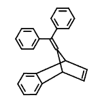CAS 登录号：28591-78-8， 11-(二苯基亚甲基)三环[6.2.1.0<sup>2,7</sup>]十一碳-2,4,6,9-四烯
