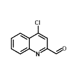 CAS 登录号：28615-67-0， 4-氯-2-喹啉甲醛