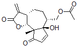 CAS 登录号：28625-29-8， (3aS)-6alpha-[(乙酰氧基)甲基]-2,3,3abeta,4,5,6,6a,9,9a,9bbeta-十氢-6abeta-羟基-9aalpha-甲基-3-亚甲基薁并[4,5-b]呋喃-2,9-二酮