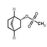 CAS 登录号：28627-77-2， (1R,2R,4S)-双环[2.2.1]庚-2-基甲烷磺酸酯