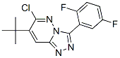 CAS 登录号：286456-54-0， 7-叔丁基-6-氯-3-(2,5-二氟苯基)-1,2,4-三唑并[4,3-beta]哒嗪