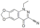 CAS 登录号：28657-79-6， 1-乙基-1,4-二氢-4-氧代[1,3]二氧杂环戊并[4,5-g]噌啉-3-甲腈