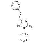 CAS 登录号：28669-38-7， 2-苯基-5-(2-苯基乙基)-1,2-二氢-3H-1,2,4-三唑-3-酮