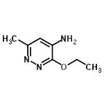 CAS 登录号：28682-77-1， 3-乙氧基-6-甲基-4-哒嗪胺