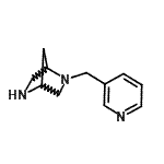 CAS 登录号：286944-33-0， 2-(3-吡啶基甲基)-2,5-二氮杂双环[2.2.1]庚烷