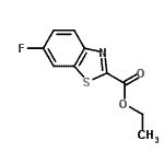 CAS 登录号：287109-71-1， 乙基6-氟-1,3-苯并噻唑-2-羧酸酯