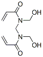 CAS 登录号：28711-05-9， N,N'-亚甲基二[N-(羟基甲基)丙烯酰胺]
