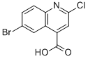 CAS 登录号：287176-62-9， 6-溴-2-氯喹啉-4-羧酸