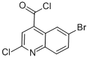 CAS 登录号：287176-63-0， 6-溴-2-氯喹啉-4-甲酰氯