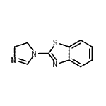 CAS 登录号：287181-97-9， 2-(4,5-二氢-1H-咪唑-1-基)-1,3-苯并噻唑